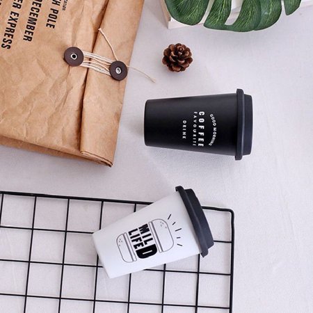 stainless steel takeaway coffee cup