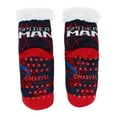 thumbnail image 3 of Textiel Trade Boy's Marvel Spider Man Sherpa Lined Slipper Socks (1 Pair), 3 of 5