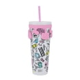 thumbnail image 2 of Hello Kitty Hobbies All-Over Print White 26 Oz Spill-Resistant Tumbler, 2 of 7
