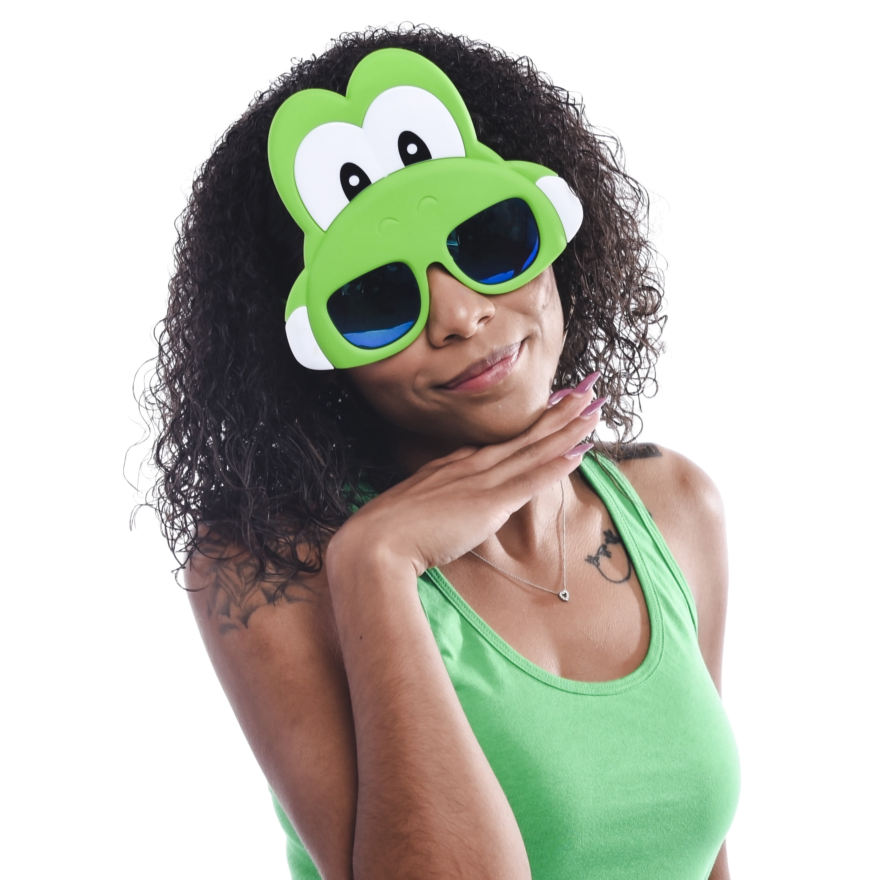Nintendo Yoshi Costume Sunglasses by Sun-Staches