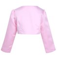 thumbnail image 2 of MSemis Children Girls Stain Flower Long Sleeves Dresses Bolero Jacket, 2 of 3