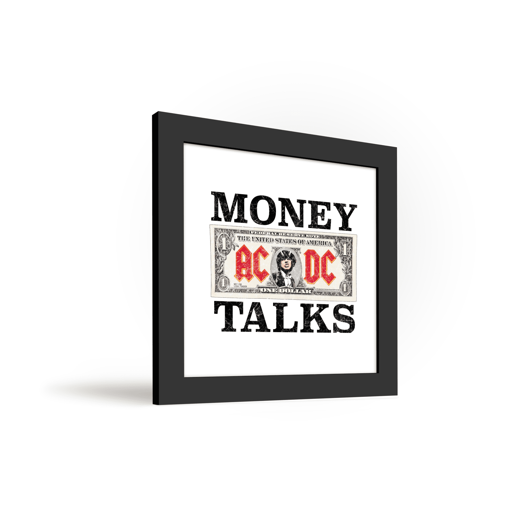 Gallery Pops AC/DC - Money Talks Wall Art, Black Framed Version