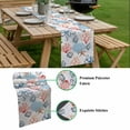 thumbnail image 5 of Coastal Ocean Table Runner - 48 Inch Long, Kitchen Dining Table Runner Dresser Scarves, Summer Beach Nautical Octopus Corals Farmhouse Decor for Coffee Tables Wedding Party Banquet, 5 of 8