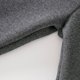 thumbnail image 4 of Gibobby bajo Pantalones cortos Mujer Algodón ajustados sólidos de invierno de lana gruesa, pantalones cálidos de terciopelo (Gris, M), 4 of 5