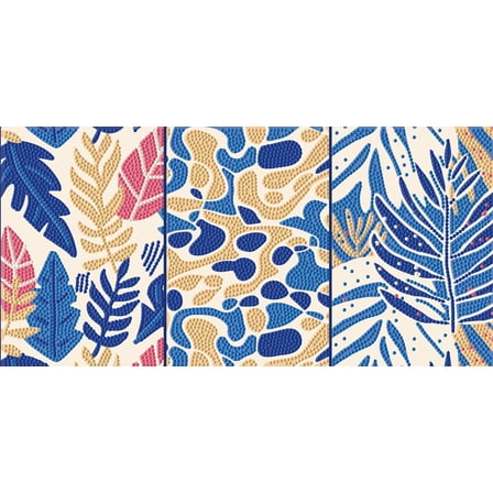 Diamond Dotz Décor Leaves Diamond Painting Kits for Adults - Floral Diamond Art Kits a Relaxing Creative Craft Kit with Dotz Gems  15.8x7.9