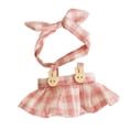 thumbnail image 4 of Ropa para muñecas, lindo traje ropa para muñecas, ropa para niños, faldas de vestir hechas a mano a la moda realista, ropa para muñecas, falda para rosa, 4 of 8