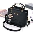 thumbnail image 3 of Faraee Fashion Purses and Handbags for Women Crossbody Shoulder Top Handle Satchel Jeweled Pendant Business Small Work Tote Bags Black, 3 of 9