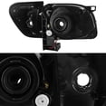 thumbnail image 2 of AKKON - Fits 01 02 03 04 Toyota Tacoma Pickup Truck Black Headlights w/ Silver Trim Corner Signal Lamps Left+Right Side, 2 of 6
