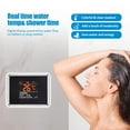 ZIHUI Shower Panel System LED Waterfall Rainfall WallMounted Shower