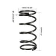 thumbnail image 2 of 14mm Outer Diameter 1.2mm Wire Dia 30mm Long Compression Spring 10Pcs, 2 of 5
