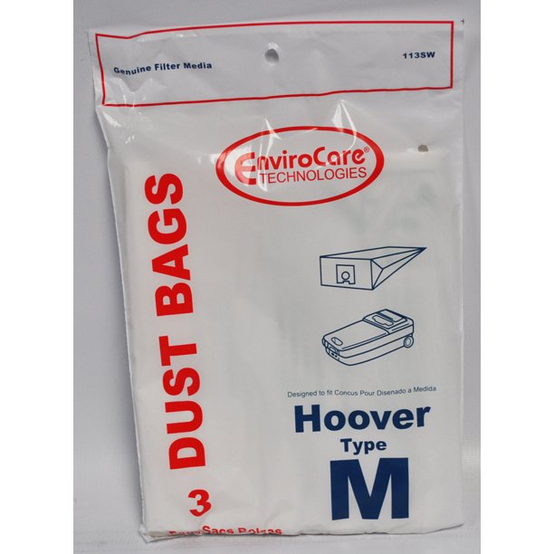 Hoover Type M Canister Vacuum Cleaner Bags