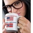 thumbnail image 5 of Custom Coffee Mug 11 Ounces Made in America with Norwegian Parts Ceramic Tea Cup Personalized Text Here, 5 of 7