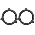 thumbnail image 1 of 2Pcs 6.5" Altavoz de Coche Adaptador Espaciador de Montaje de c?rculos Negro Unique Bargains Espaciador de altavoz de coche, 1 of 3