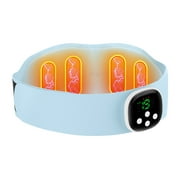 Abs Sculptor, Ab Toning Belt with Heat for Stomach Cellulite Removal Fat Burning, Lower Back Massager with 3 Heating, 8 Massage Modes, 19 Intensity for Belly Fat Loss, Postpartum Care