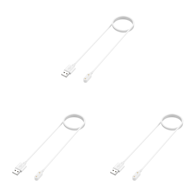 Adaptador Cargador 1m Cable Carga USB Reloj Repuesto para Keep B4 () Blanco