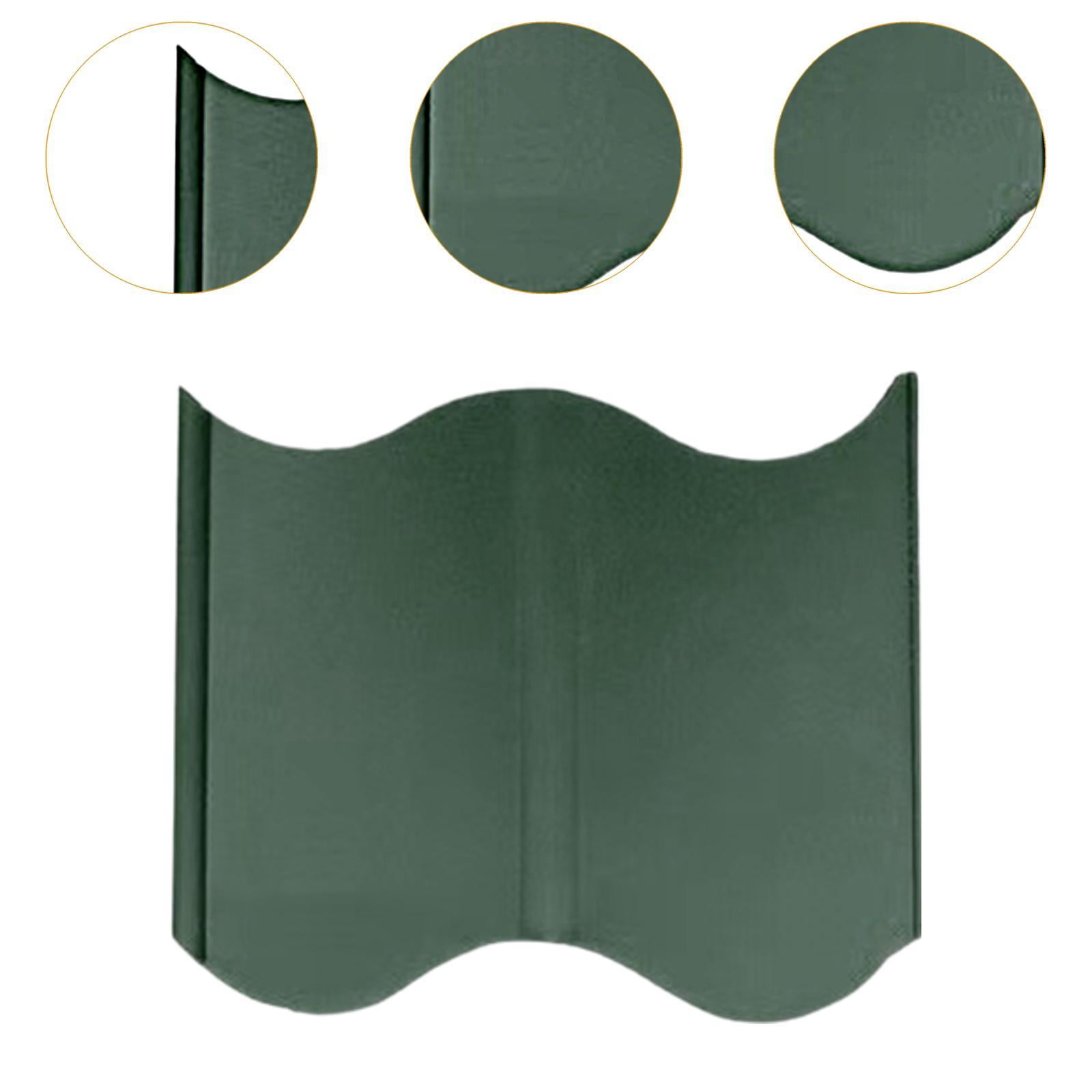 simhoa 20Pcs Garden Edging Border Garden Bed Edging DIY Landscaping Border Garden Fence Border for Flower Bed Garden Outdoor Walkway Green