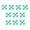 thumbnail image 1 of Heart Rhinestone Stickers Acrylic Crystal Gems Multipurpose Decorative Handheld Clothes Scrapbooking DIY Crafts Necklace Medium Green, 1 of 5