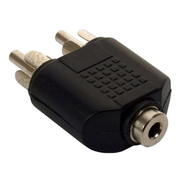 Adaptador Steren Plugs Macho Rca A Jack Estéreo 251-032