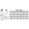 thumbnail image 6 of Women's Business Pant Suits Dressy Casual Long Sleeve 2 Piece Blazer Set for Office Work Outfits, 6 of 6