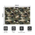 thumbnail image 5 of Classic Camo Green Brown Pattern Door Rugs,Washable Non Slip Door Mats Indoor,Decorative Door Mats,Entry Mat Indoor for Entrance,Bedroom,Kitchen,Bathroom,16"x24", 5 of 6