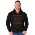 thumbnail image 5 of Ugly Christmas Lights Lets Get Lit Hoodie Sweatshirt Women Men Brisco Brands S, 5 of 5