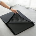 thumbnail image 5 of HANAMYA Cat Litter Trapper Mat  Honeycomb Double Layer Mats  Urine Waterproof, 26x18 inch, Black, 5 of 7