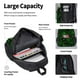 thumbnail image 4 of Disketp Green Bright Web with Spiders Mochila Estampada de Gran Capacidad con Lonchera y Estuche, Set de 3 Piezas para Estudiantes, 4 of 7