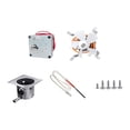 thumbnail image 3 of Kit de encendedor de quemador de brasas, piezas resistentes, mantenimiento confiable de parrillas, ventilador de quemador, reemplazo de brasas y hot, 3 of 8