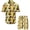 785, variant on Firefighter Emblem Hawaiian Aloha Hawaiian Short Sleeve Button-Up Shirt