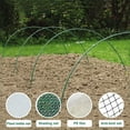 thumbnail image 2 of 4 ft. L Steel Greenhouse Hoops, Rust-Free Grow Tunnel, Support Hoops for Garden with Dia 0.3 in. (12-Pack), 2 of 7