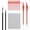 Red, variant on 30 inch Carbon Arrow Practice Hunting Arrows Spine 500 for Compound & Recurve Bow(Pack of 12)