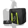 thumbnail image 3 of Viaje Bolsas plegables para bicicletas con bolsa de almacenamiento Accesorios portátiles gruesos para bicicletas Estuche de transporte para bicicletas Verde DYNWAVEMX Caja de carreras de bicicleta, 3 of 8