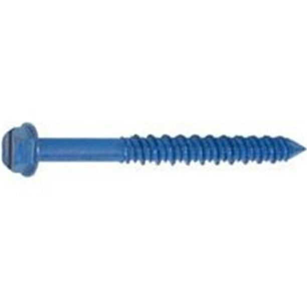 Cobra Anchors 676W Vis Hexagonale en Béton -.19 x 4 Po.