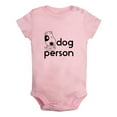 thumbnail image 2 of iDzn Dog Person Funny Rompers For Babies, Newborn Baby Unisex Bodysuits, Infant Jumpsuits, Toddler 0-24 Months Kids One-Piece Oufits, 2 of 5