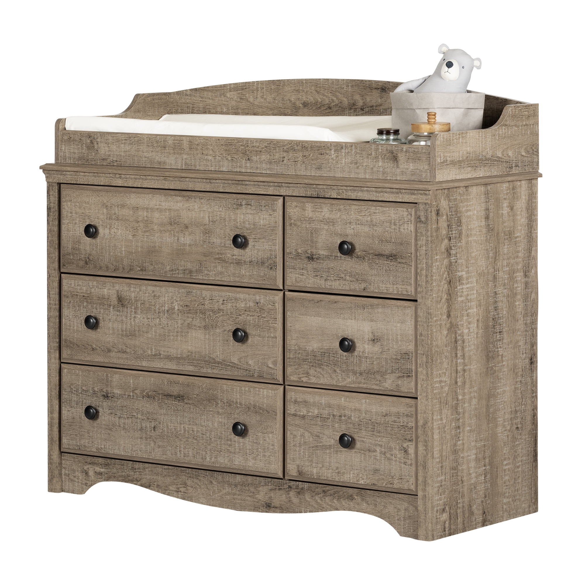 south shore changing table dresser