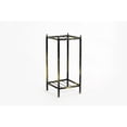 thumbnail image 2 of 17 in Grey Stone 2 Tier Small Square Cast Iron Plant Stand, 2 of 3