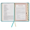 thumbnail image 7 of The Spiritual Growth Bible, Study Bible, NLT - New Living Translation Holy Bible, Faux Leather, Teal, 7 of 7