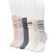 thumbnail image 4 of MUK LUKS Women's Fluffy Dream Tall Boot Socks, 6-Pack, OSFM, 4 of 6