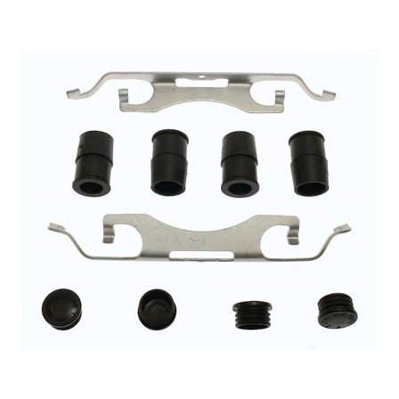 Front Brake Hardware Kit - Compatible with 2015 - 2022 Ford Edge FWD 2.0L 4-Cylinder 2016 2017 2018 2019 2020 2021