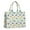 LightColor Dinosaurs Floral, variant on Large Capacity Tote Bag,LightColor Dinosaurs Flowers Pattern Handbag Fashion Luxury Tote Bag,15.7"x13"x 5.1" Inches,Laptop Compatible