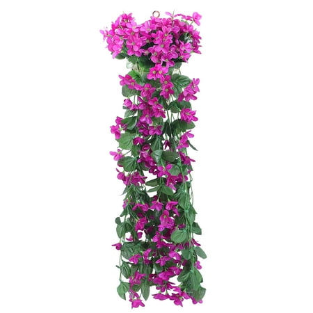 

1 Set Faux Wall Hanging Premium Vivid Ceiling Violet Artificial Violet