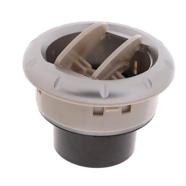 2 de Rejilla de Ventilación de Aire Acondicionado para Coche, Barco, , Auto, Remolque, Kit de Conversión Cola Rejillas de ventilación laterales para remolque RV ATV