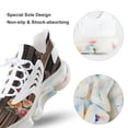 thumbnail image 7 of Retro Flower Walking Shoes for Men Woman Lightweight Tennis Fashion Elastic Sports Shoes Cushion Basketball Shoes, 7 of 7