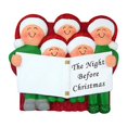 thumbnail image 5 of Ornaments by Elves Personalized Family of 5 First Christmas Ornaments 2024 Better Together Ornament, 5 of 10
