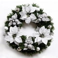 thumbnail image 1 of Clearance!!Christmas Wreath Pendant-Summer Wreaths For Front Door Decoration，Christmas Wreaths For Front Door Outside, 1 of 6