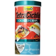 Tetra Cichlid Crisps 8.82 Ounces, Fish Food, Clear Water Advanced