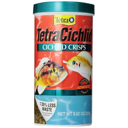 UPC: 0046798771951 | Tetra Cichlid Crisps 8.82 Ounces Fish Food Clear Water Advanced