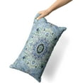 thumbnail image 3 of Boho Throw Pillow Covers 12x20 inch Set of 2 Burnt Blue Terracotta Rust Colored Throw Pillows Boho Home Decor for Bedroom Living Room Couch & Sofa (No Inserts), 3 of 6