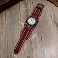 thumbnail image 4 of Reloj de pulsera Yinane Punk Retro para mujer Rojo, 4 of 8