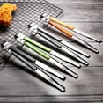 thumbnail image 1 of Xihbxyly Pinza de Acero Inoxidable para Barbacoa, Diseño Duradero y Antioxidante, Mango Ergonómico para Un Agarre Cómodo, Accesorio para Asar Al Aire Libre, Ideal para Amantes de La Barbacoa, 25,5 Cm, 1 of 3